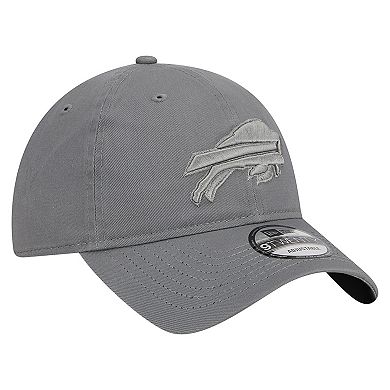 Men's New Era Gray Buffalo Bills Color Pack 9TWENTY Adjustable Hat