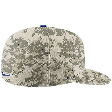 Men's Nike Camo Pitt Panthers Aero True Baseball Performance Fitted Hat
