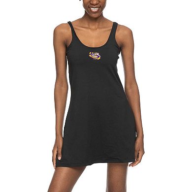 Women's ZooZatz Black LSU Tigers Logo Scoop Neck Dress