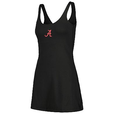 Women's ZooZatz Black Alabama Crimson Tide Logo Scoop Neck Dress