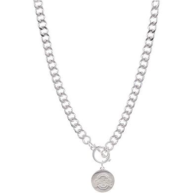 Ohio State Buckeyes Ramsey Silver Necklace