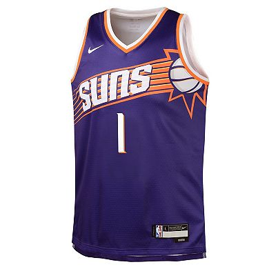 Youth Nike Devin Booker Purple Phoenix Suns Swingman Jersey - Icon Edition