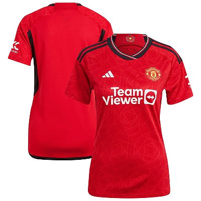 売れ筋商品|||アディダス カットソー トップス レディース Women's Red Manchester United 2023/24  Replica Jersey Red 6897940?wid=400&hei=400&