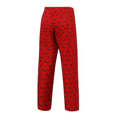Women's Concepts Sport Red Tampa Bay Buccaneers Gauge Allover Print Sleep Pants