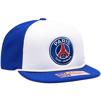 Men's Fan Ink White Paris Saint-Germain Avalanche Snapback Hat