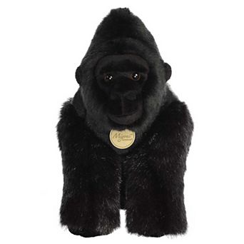 Aurora Large Black Miyoni 13" Silverback Gorilla Adorable Stuffed Animal