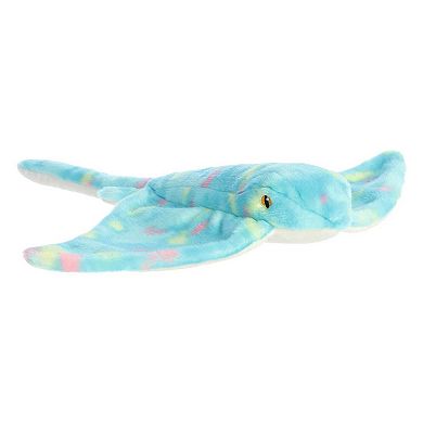 Aurora Large Aqua Destination Nation 19" Stingray Adventurous Stuffed Animal