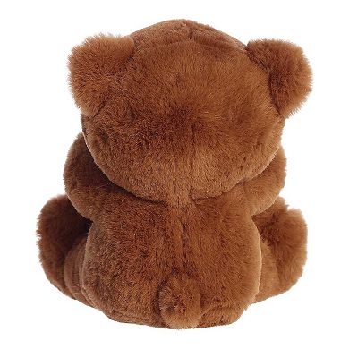 Aurora Small Brown Smileyworld 8" Shades Bear Vibrant Stuffed Animal