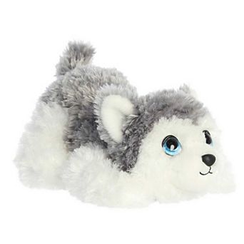 Aurora Medium Grey Playful Pretties 10" Hollis Husky Adorable Stuffed Animal