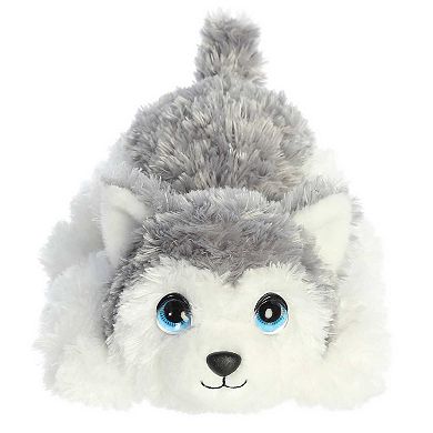 Aurora Medium Grey Playful Pretties 10" Hollis Husky Adorable Stuffed Animal