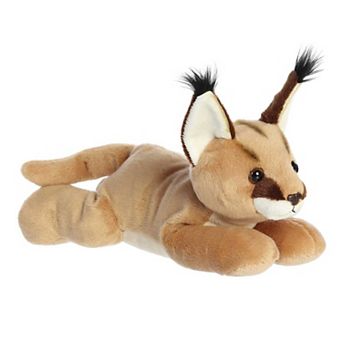 Aurora Medium Brown Flopsie 12" Caracal Adorable Stuffed Animal