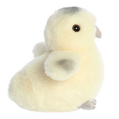 Aurora Small White Mini Flopsie 8" Ameraucana Chick Adorable Stuffed Animal
