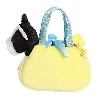 Aurora Small Black Smileyworld Fancy Pals 8" Shades Vibrant Stuffed Animal