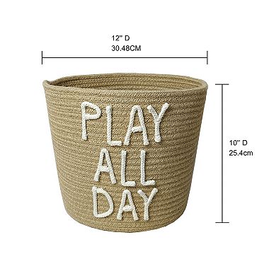 The Big One® Jute Rope Storage Tote