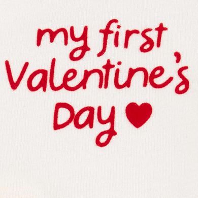 Baby Carter's 2-Piece My First Valentine's Day Bodysuit & Pant Set