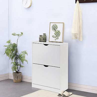 Sonoma Goods For Life Flip-Open Two-Drawer Shoe Cabinet