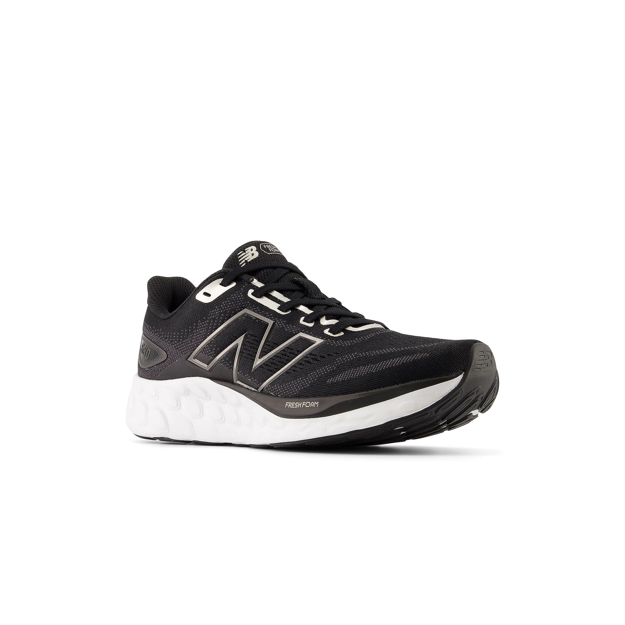 New Balance Fresh Foam 680 V8 Womens Running Shoes, Size: 5, Black Gold
