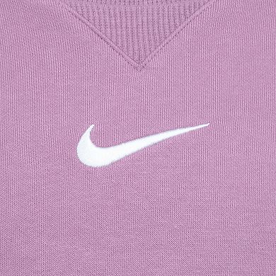 Girls 4-6x Nike Essential Fleece Crewneck and Joggers 2-Piece Set