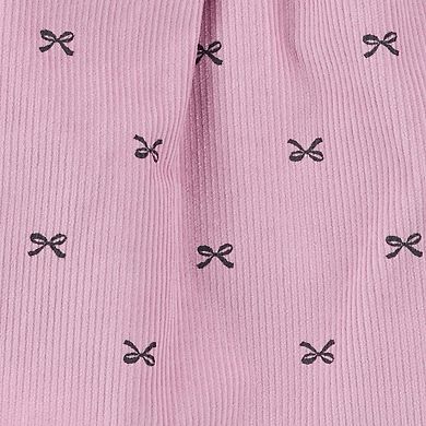Baby Girl Carter's 3-Piece Tee, Bow & Corduroy Jumper Set