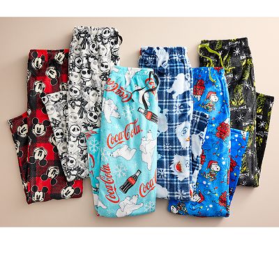Men s Coca Cola Bears Super Minky Pajama Pants
