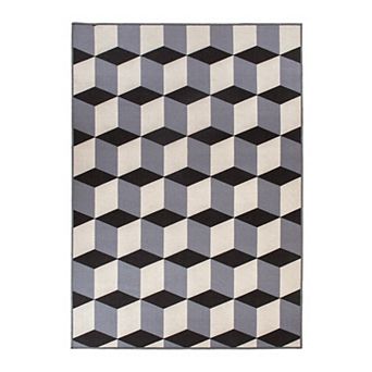 World Rug Gallery Contemporary Geometric Flatweave Indoor / Outdoor Area Rug