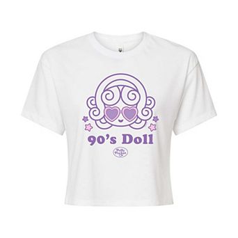 Juniors' Polly Pocket 90's Doll Cropped Tee