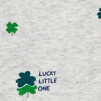 Baby Carter's St. Patrick's Day 2-Way Zip Cotton Sleep & Play Pajamas