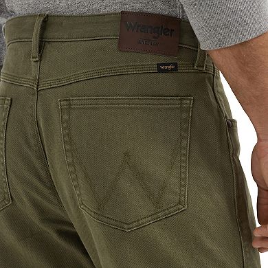 Men's Wrangler Peak Comfort Regular Fit Twill Pants