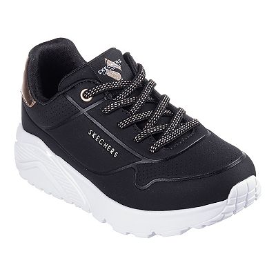 Skechers Uno Lite Trainers Black Kids 32