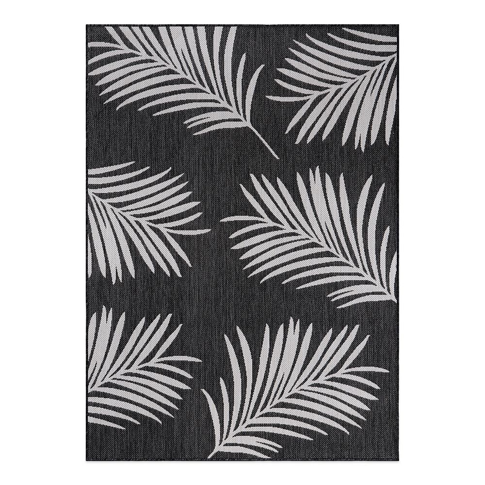 World Rug Gallery Palm Leaves Indoor Outdoor Rug