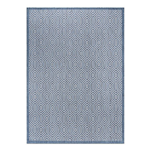 World Rug Gallery Modern Geometric Indoor Outdoor Rug