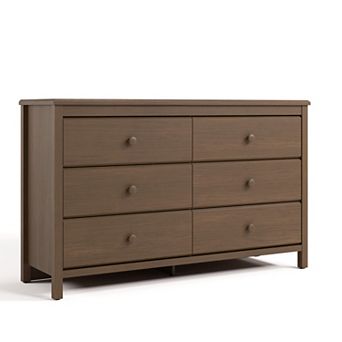Storkcraft Alpine 6 Drawer Double Dresser