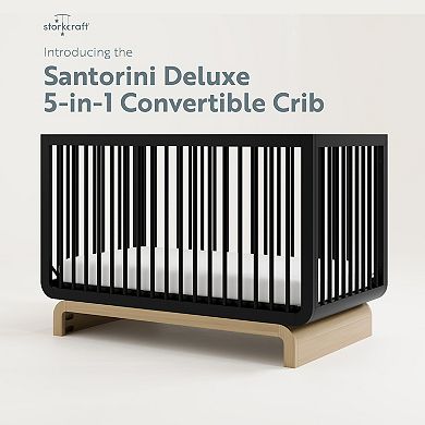 Storkcraft Santorini 5-in-1 Convertible Crib