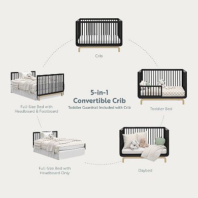 Storkcraft Santorini 5-in-1 Convertible Crib