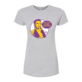 Juniors' The Wizard of Oz Dorothy Fitted Tee