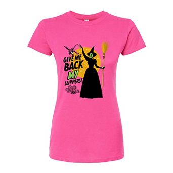 Juniors' The Wizard of Oz Fitted Tee