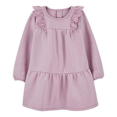 Toddler Girl Carter's Long-Sleeve Fleece Dress