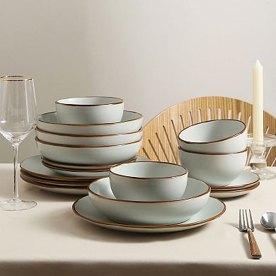 Stone + Lain Brasa Stoneware 16-pc. Dinnerware Set