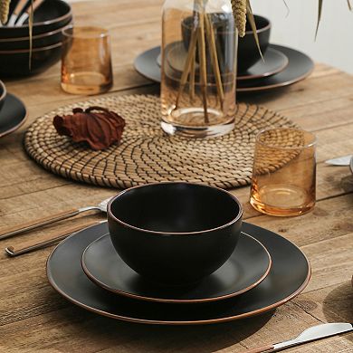 Stone + Lain Brasa Stoneware 16-pc. Dinnerware Set