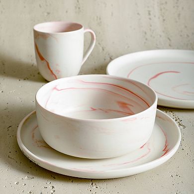 Stone + Lain Brighton Porcelain 16-pc. Dinnerware Set