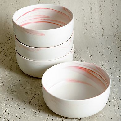 Stone Lain Brighton Porcelain 16-pc. Dinnerware Set