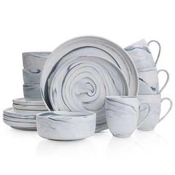 Stone Lain Brighton Porcelain 16 pc Dinnerware Set