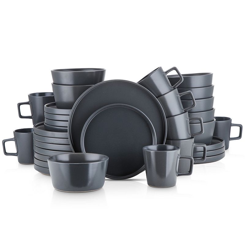 Stone Lain Celina 32 Pieces Dinnerware Set, Service For 8