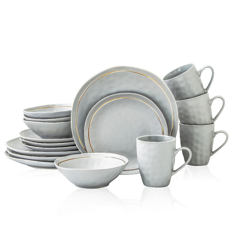 Stone Lain Clara 16 Piece Dinnerware Set, Service for 4