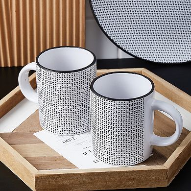 Stone Lain Daisy Stoneware 32-pc. Dinnerware Set