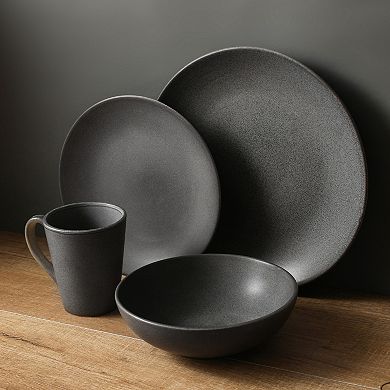 Stone + Lain Grao Stoneware 16-piece Dinnerware Set