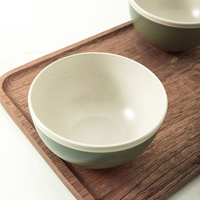 Stone Lain Serenity Stoneware 16-Piece Dinnerware Set