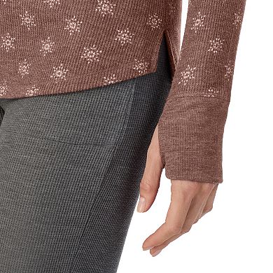 Women's Cuddl Duds® Cozy Stretch Thermal Long Sleeve Crew Top
