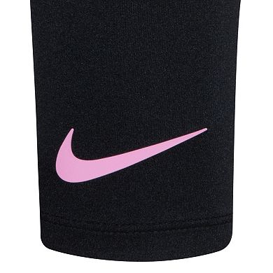 Girls 4-6x Nike Swoosh Shine Graphic Tee & Leggings 2-piece Set