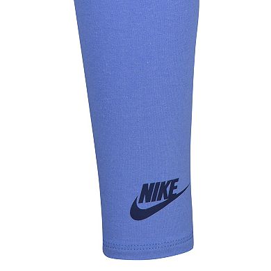 Girls 4-6x Nike Sci-Dye Sweatshirt & Leggings 2-piece Set